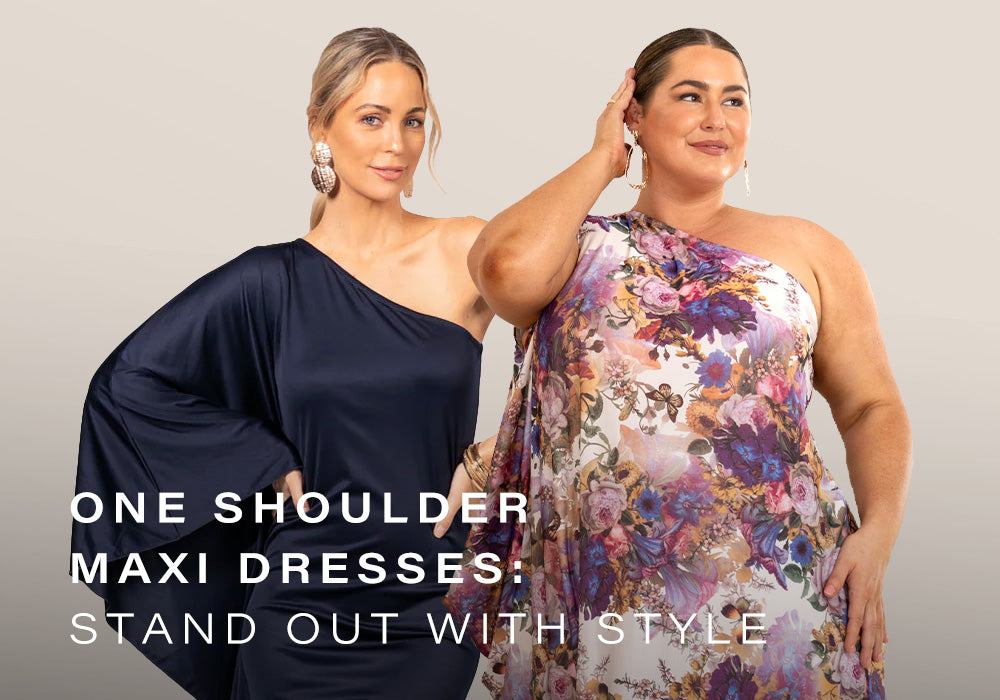 One Shoulder Maxi Dresses | P.S. Frocks Australia