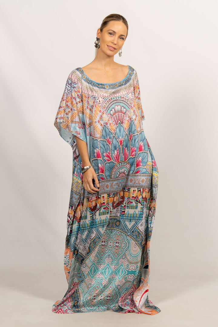 Diaz Embellished Kaftan - Long
