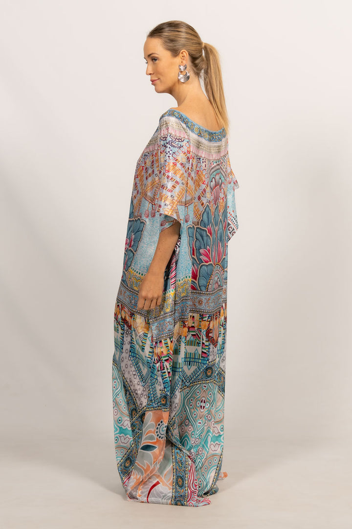 Diaz Embellished Kaftan - Long