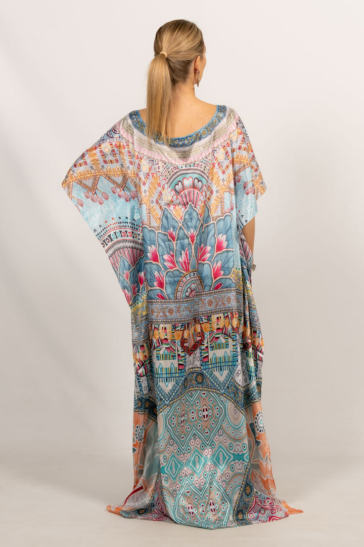 Diaz Embellished Kaftan - Long