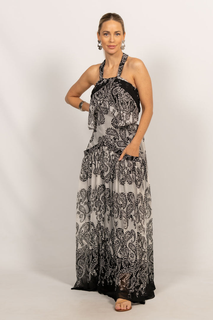 Jasmine Maxi Dress - Black
