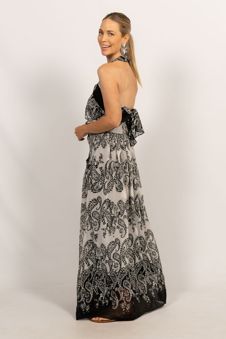 Jasmine Maxi Dress - Black