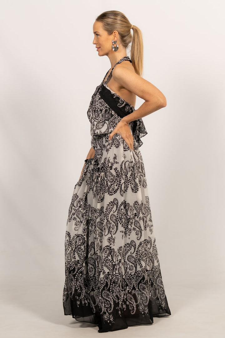 Jasmine Maxi Dress - Black