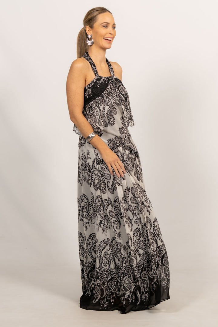 Jasmine Maxi Dress - Black