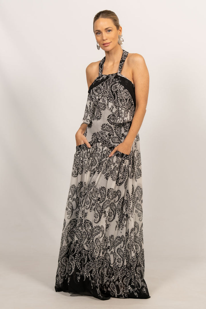 Jasmine Maxi Dress - Black