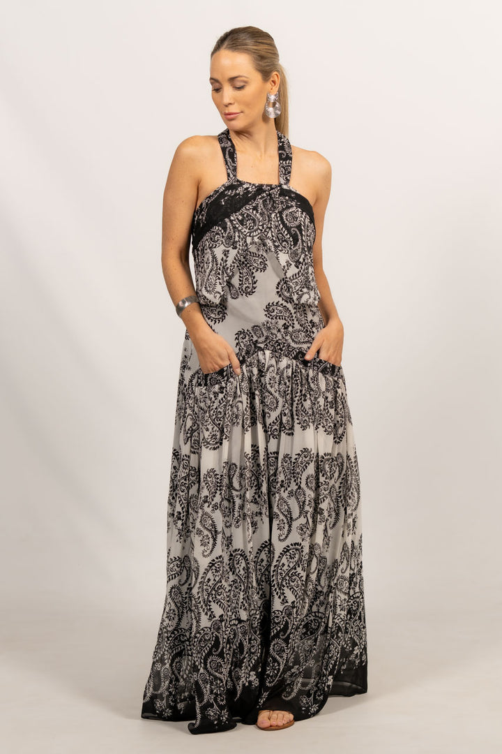 Jasmine Maxi Dress - Black