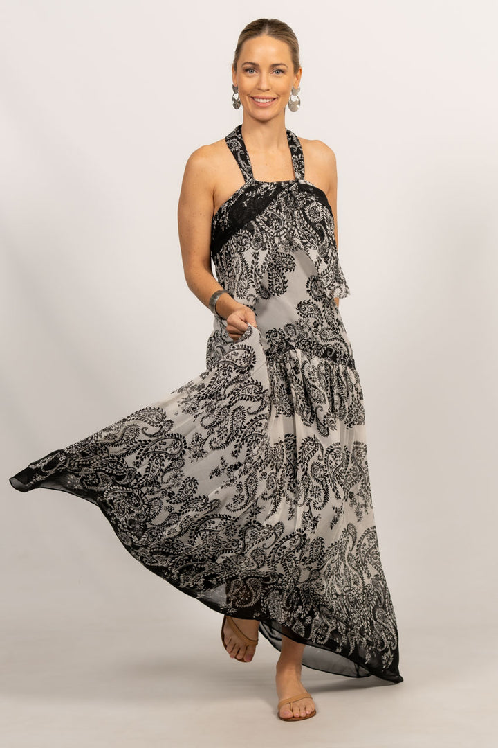 Jasmine Maxi Dress - Black