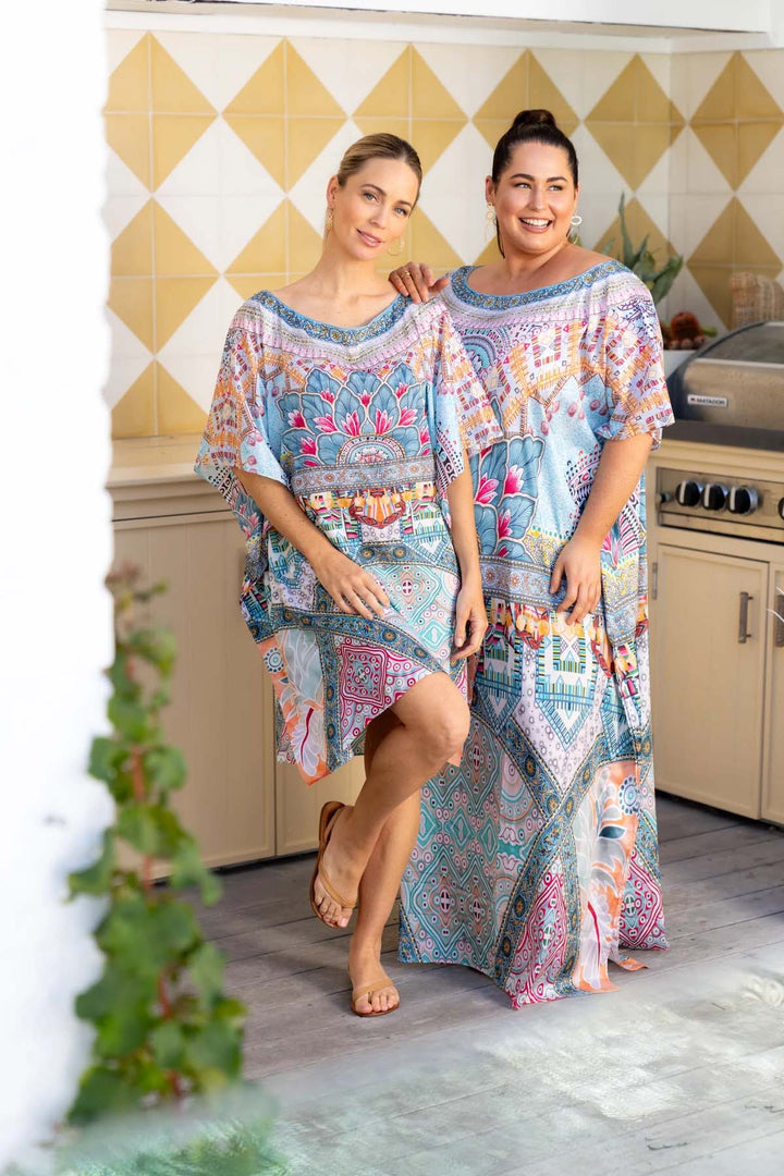 Diaz Embellished Kaftan - Long