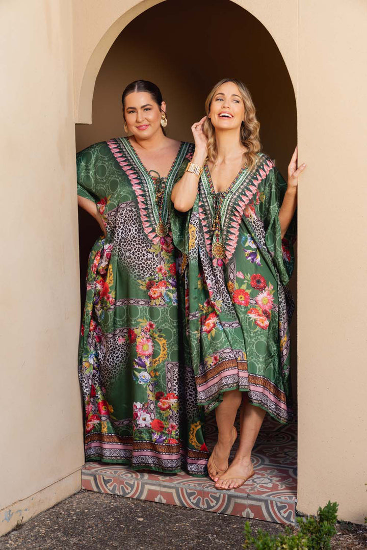 Anais Embellished Kaftan - Knee Length / ONLY 2 LEFT!