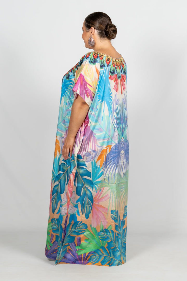 Thea Embellished Kaftan - Long