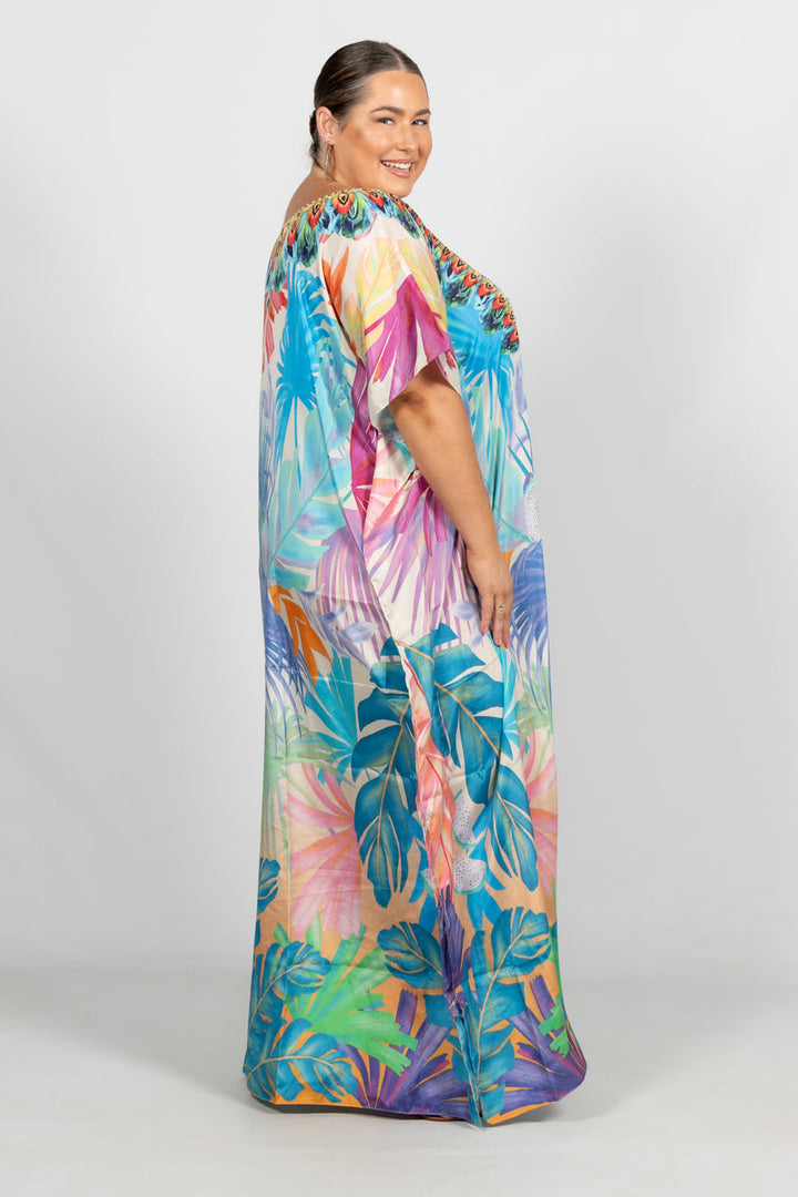 Thea Embellished Kaftan - Long