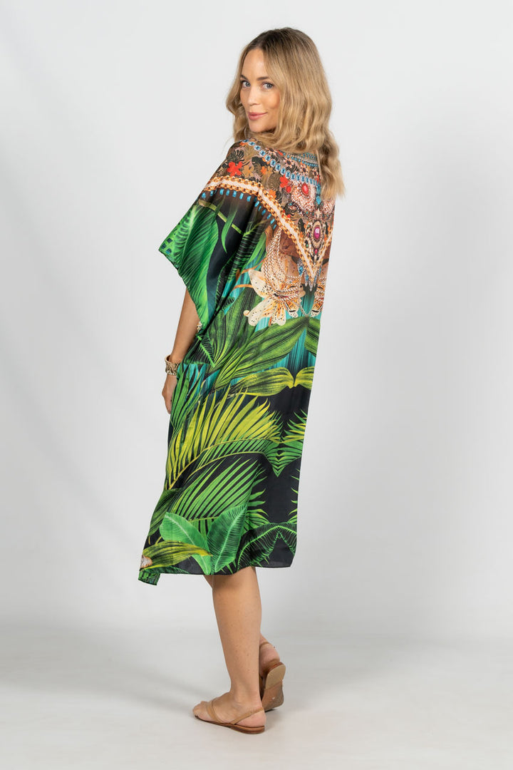 Willow Embellished Kaftan - Knee Length / LAST ONE!