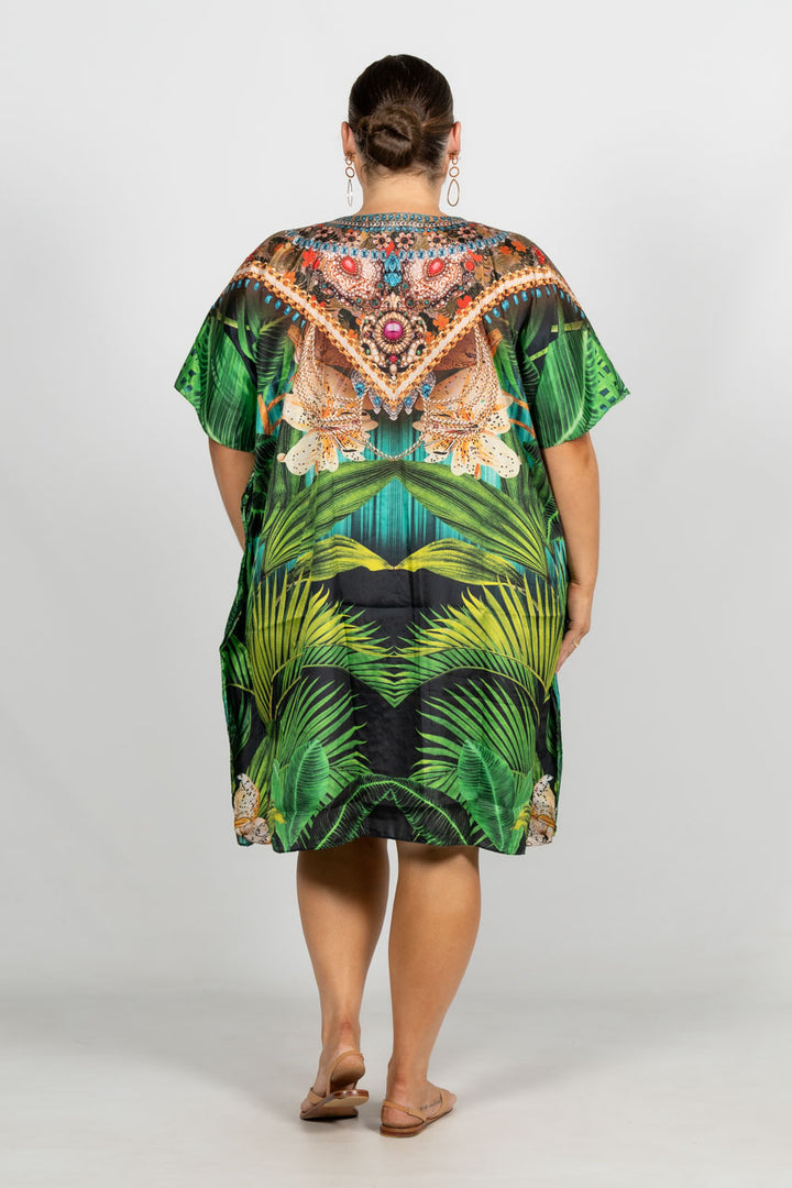 Willow Embellished Kaftan - Knee Length / LAST ONE!