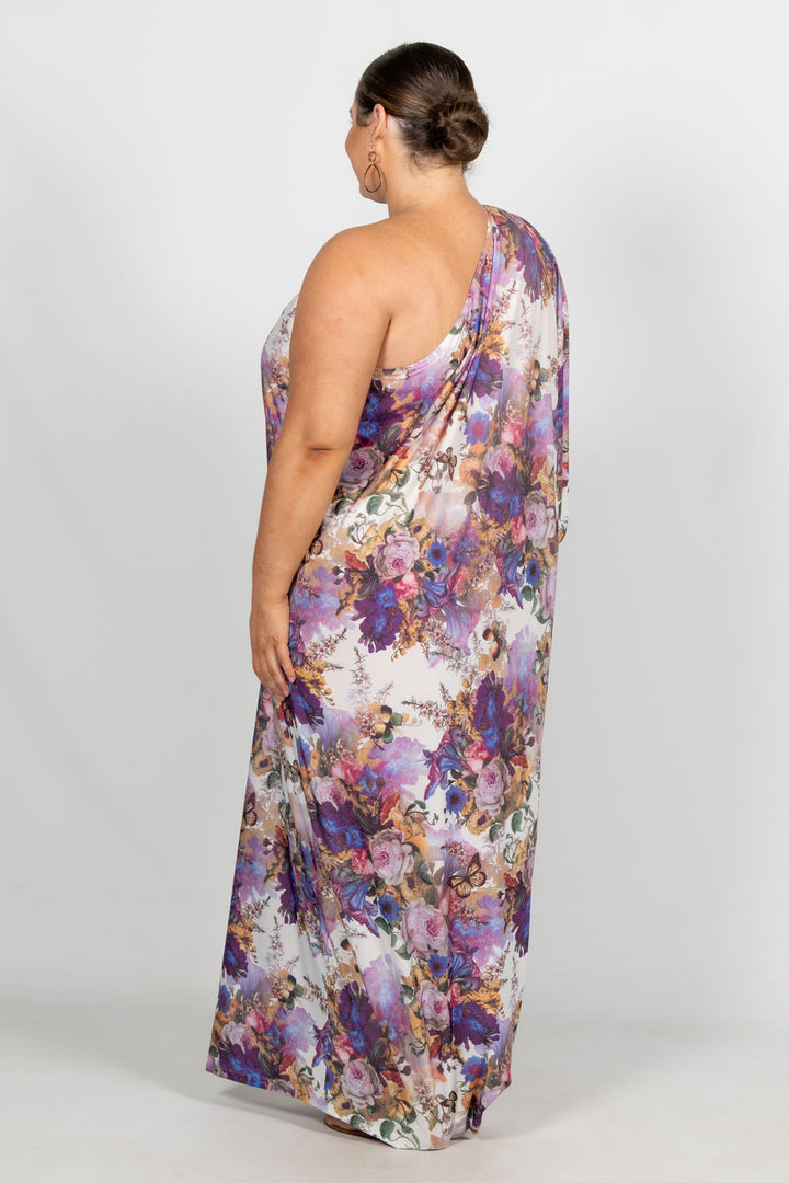 Freya Maxi Dress - Purple Floral / ONLY 2 LEFT!