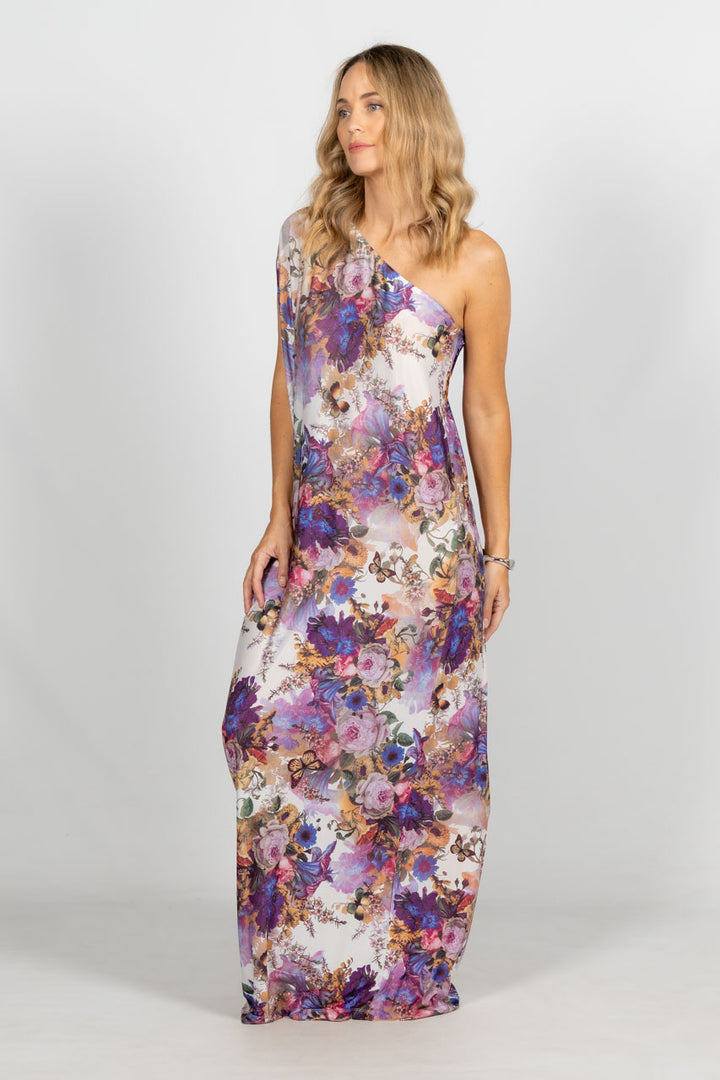 Freya Maxi Dress - Purple Floral / ONLY 2 LEFT!