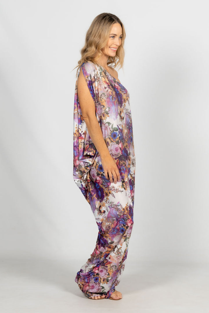 Freya Maxi Dress - Purple Floral / ONLY 2 LEFT!