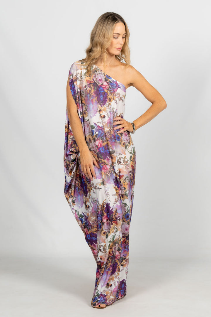 Freya Maxi Dress - Purple Floral / ONLY 2 LEFT!