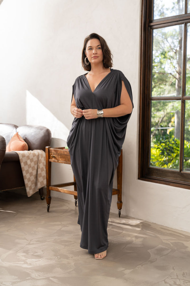 Gianna Maxi Dress - Steel