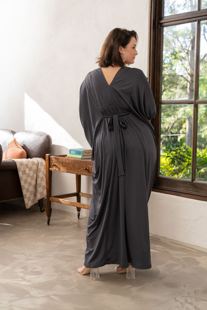 Gianna Maxi Dress - Steel