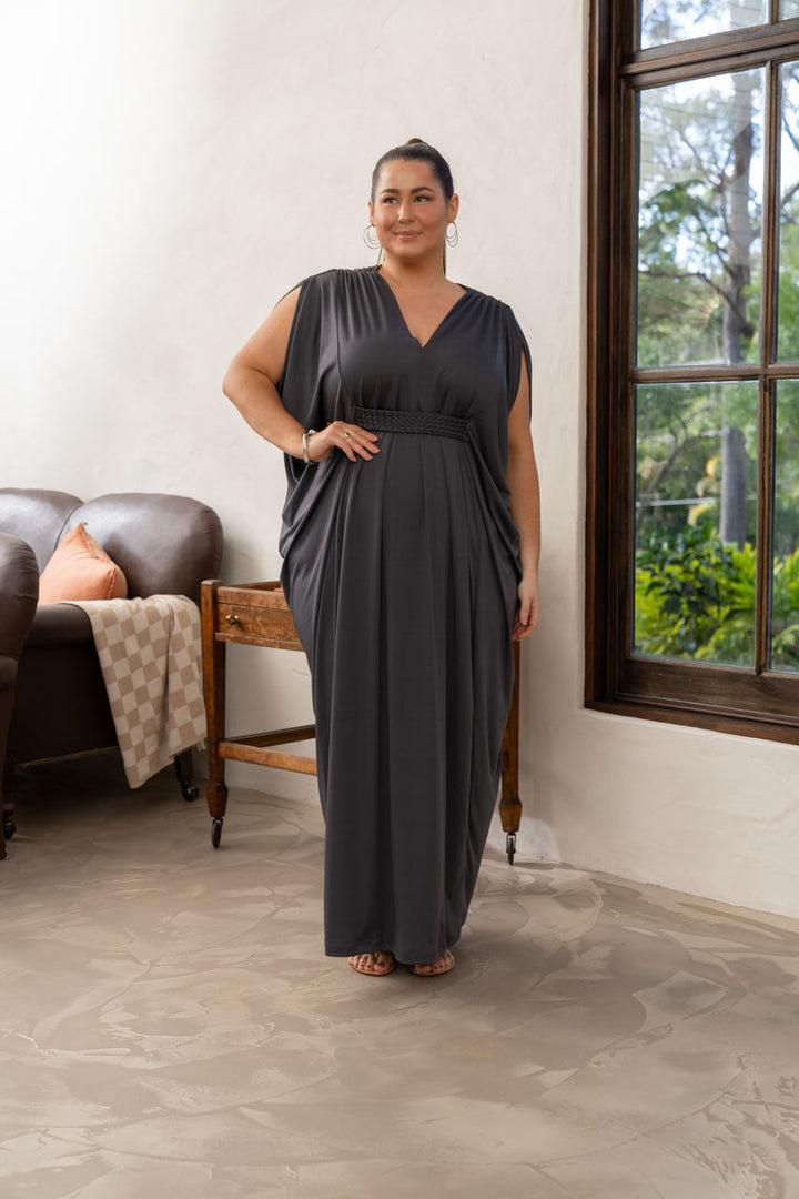 Gianna Maxi Dress - Steel