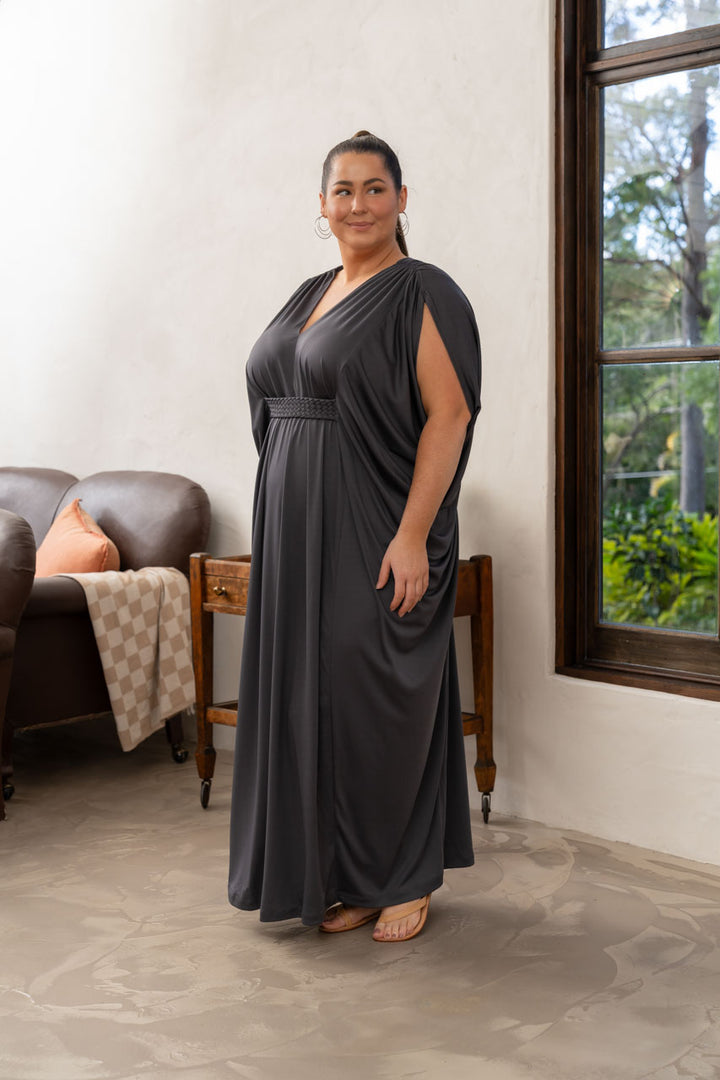 Gianna Maxi Dress - Steel