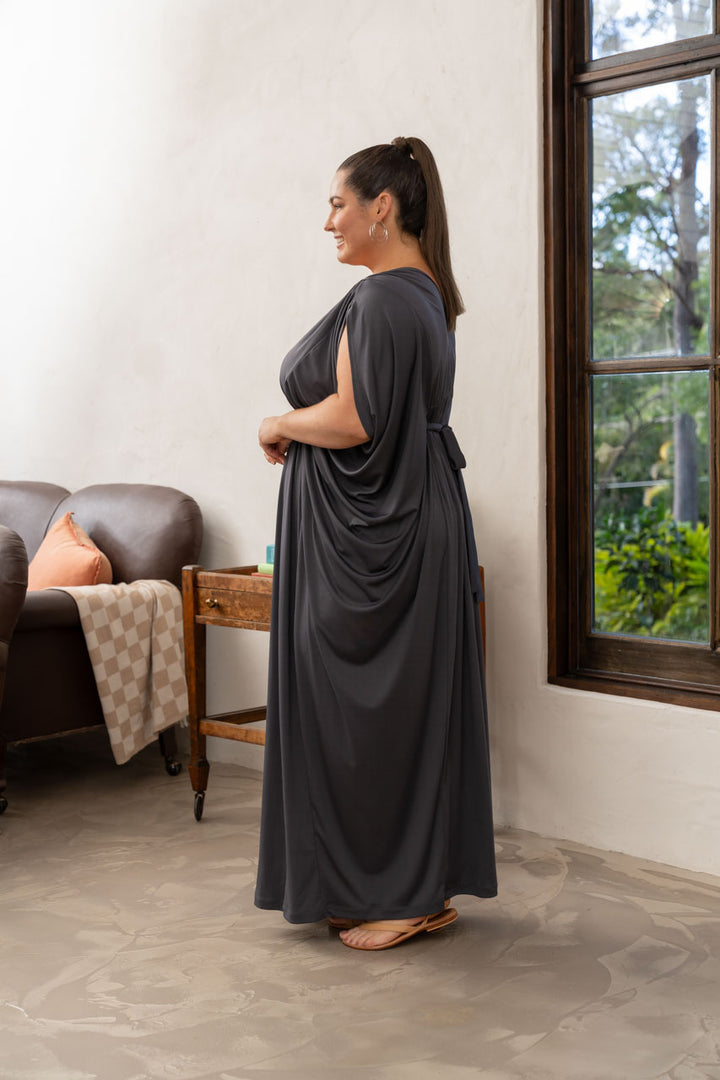 Gianna Maxi Dress - Steel