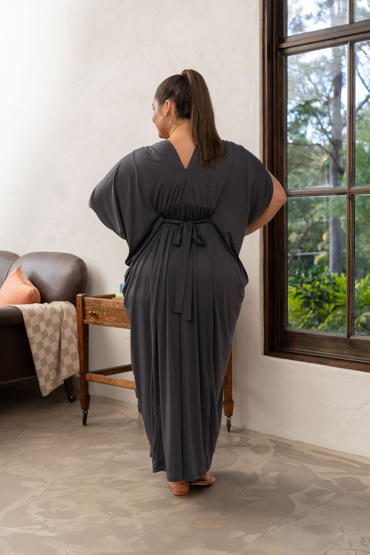 Gianna Maxi Dress - Steel