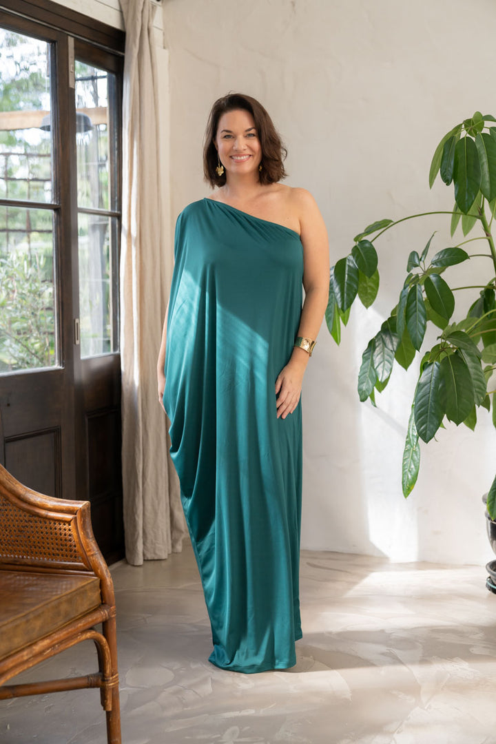 Freya Maxi Dress - Emerald