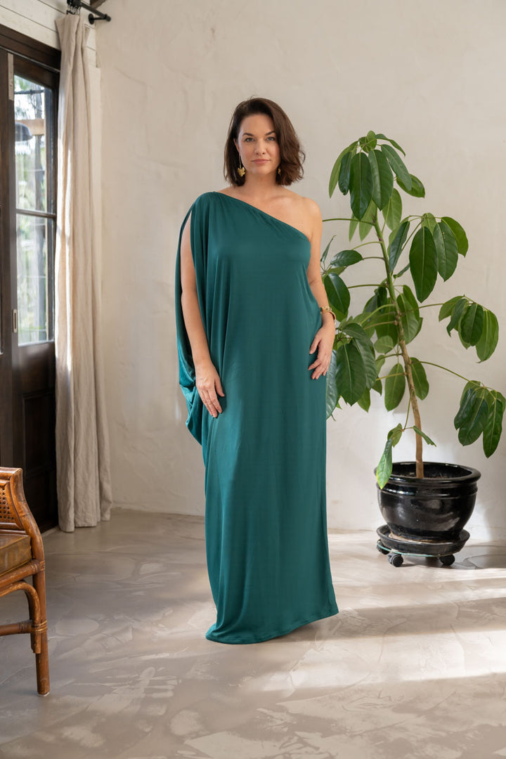 Freya Maxi Dress - Emerald