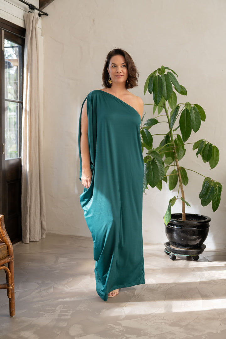 Freya Maxi Dress - Emerald