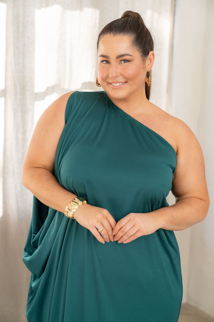Freya Maxi Dress - Emerald