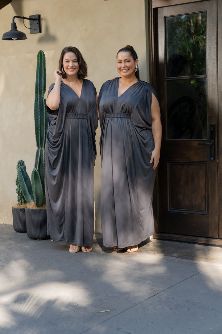 Gianna Maxi Dress - Steel