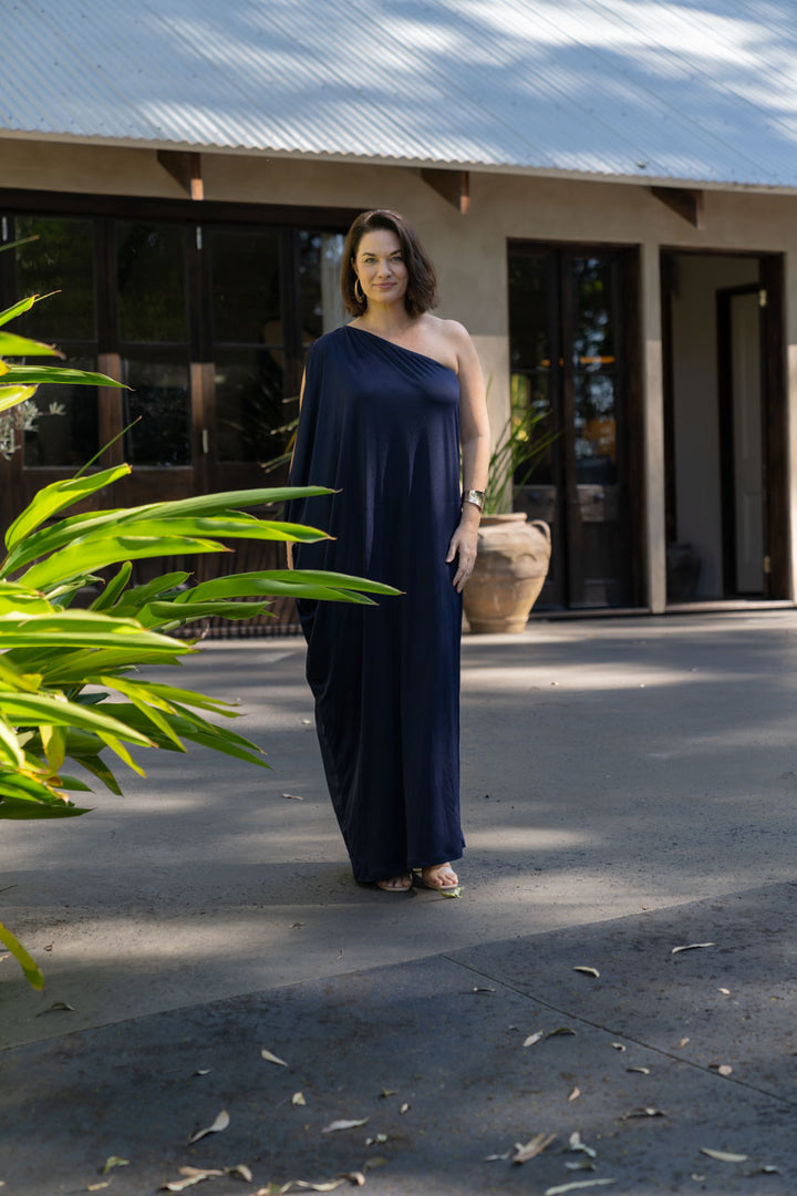 Freya Maxi Dress - Navy