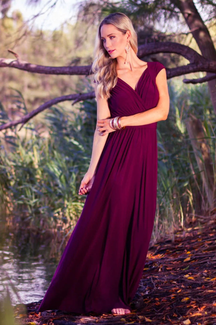 Mackenzie Maxi Dress - Mulberry