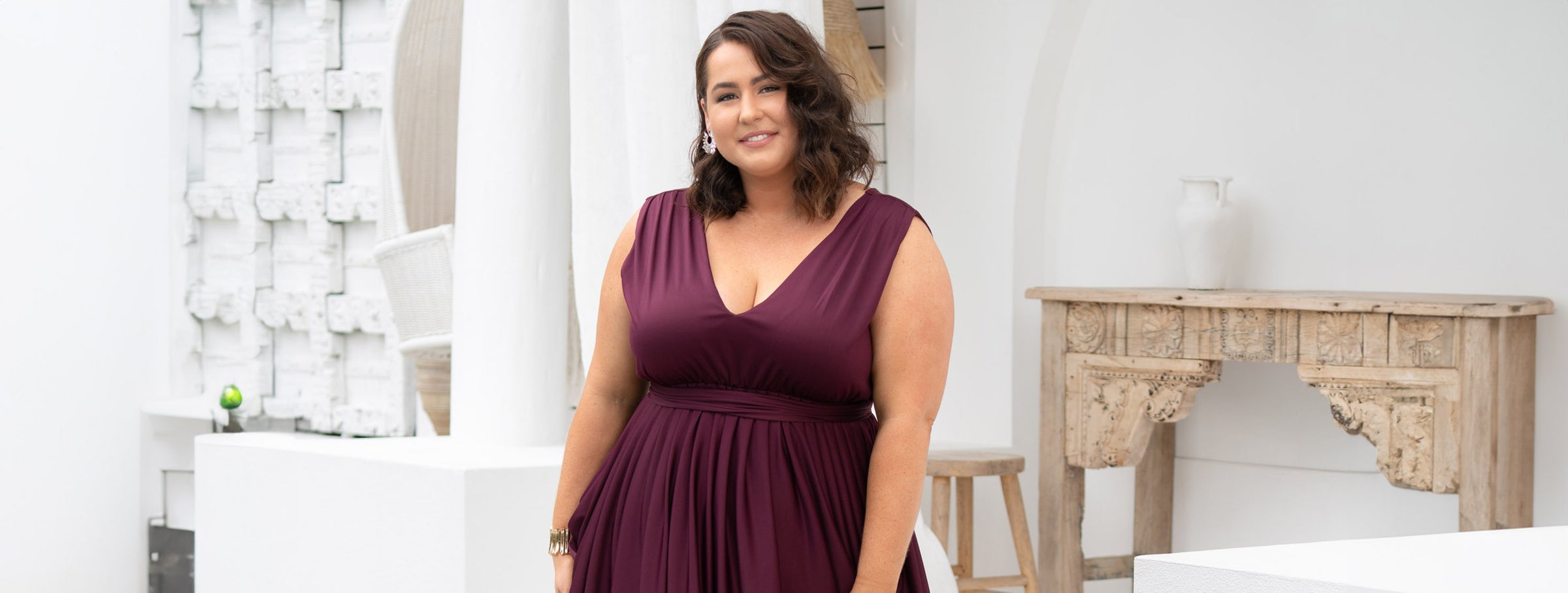 Aphrodite Maxi Dress by P•S•F