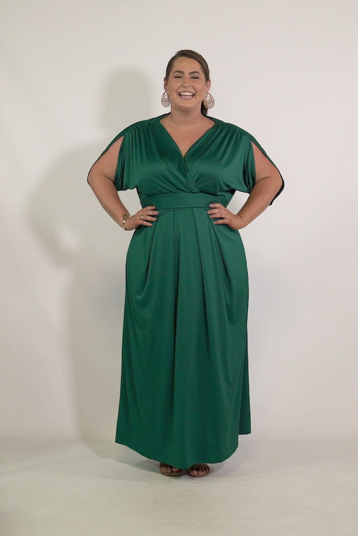 Taylah Maxi Dress - Emerald