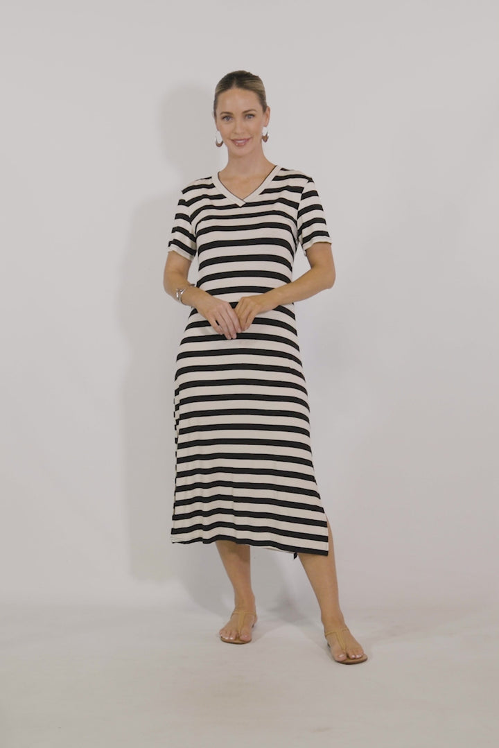 Chloe Midi Dress Black / ONLY 2 LEFT!