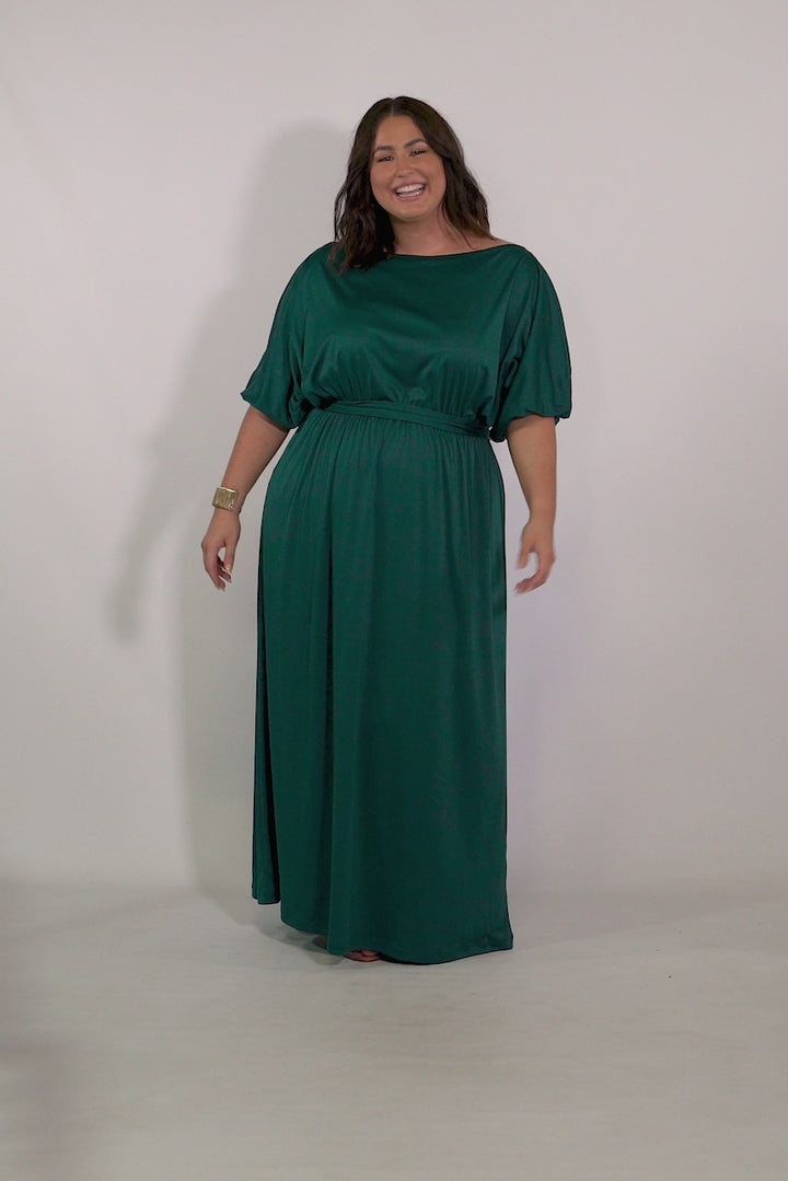 Cora Maxi Dress - Emerald