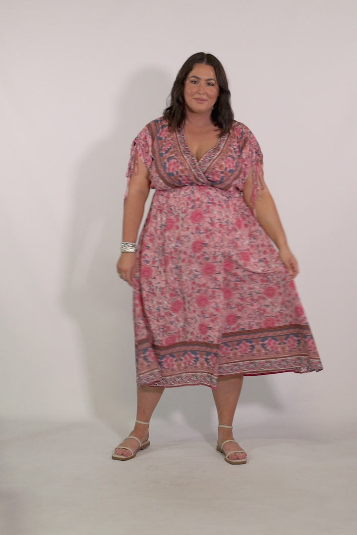 Juniper Maxi Dress - Pink
