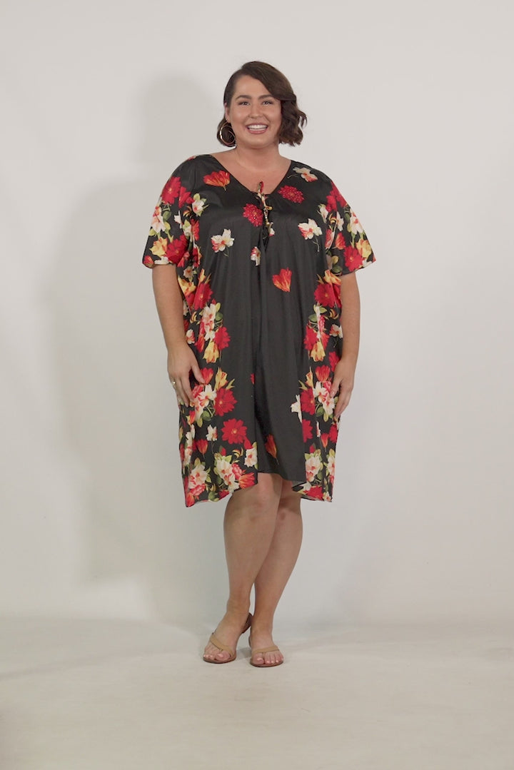 Florence Embellished Kaftan - Knee Length
