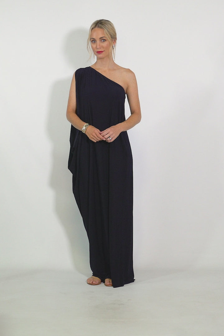 Freya Maxi Dress - Navy