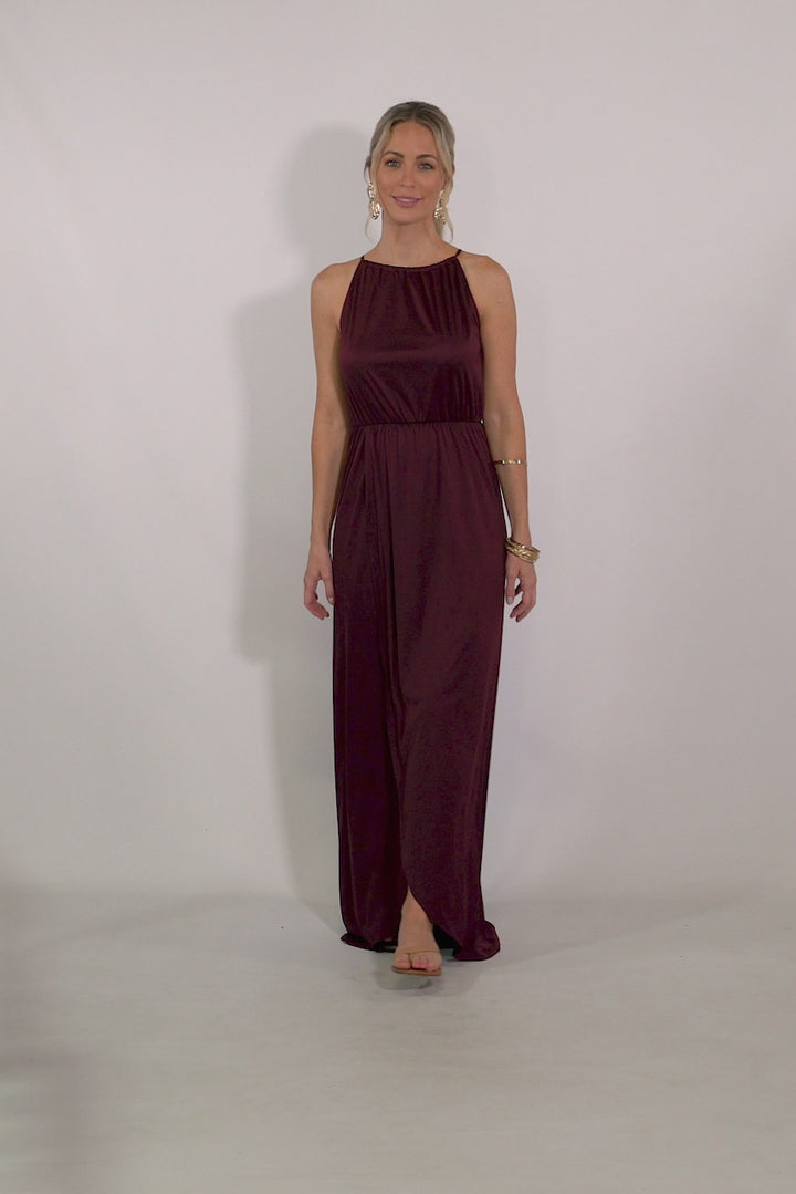 Peyton Maxi Dress - Mulberry