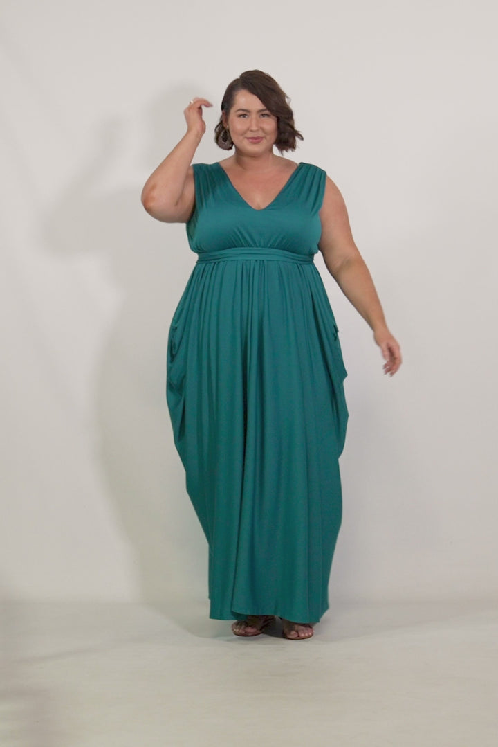 Aphrodite Maxi Dress - Jade