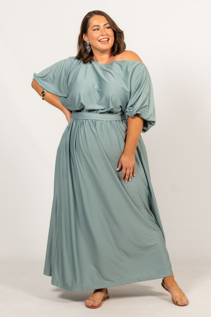 Cora Maxi Dress - Seafoam