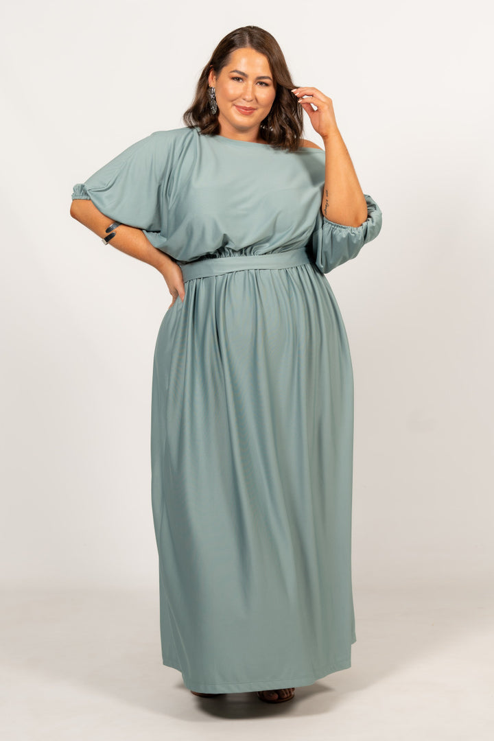 Cora Maxi Dress - Seafoam