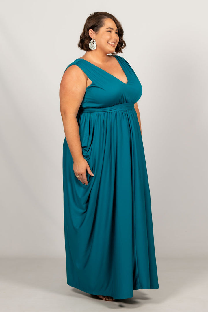 Aphrodite Maxi Dress - Jade