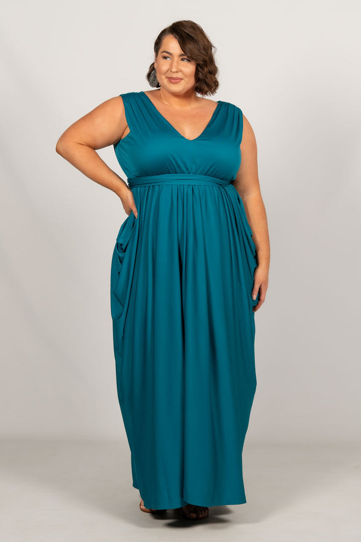 Aphrodite Maxi Dress - Jade
