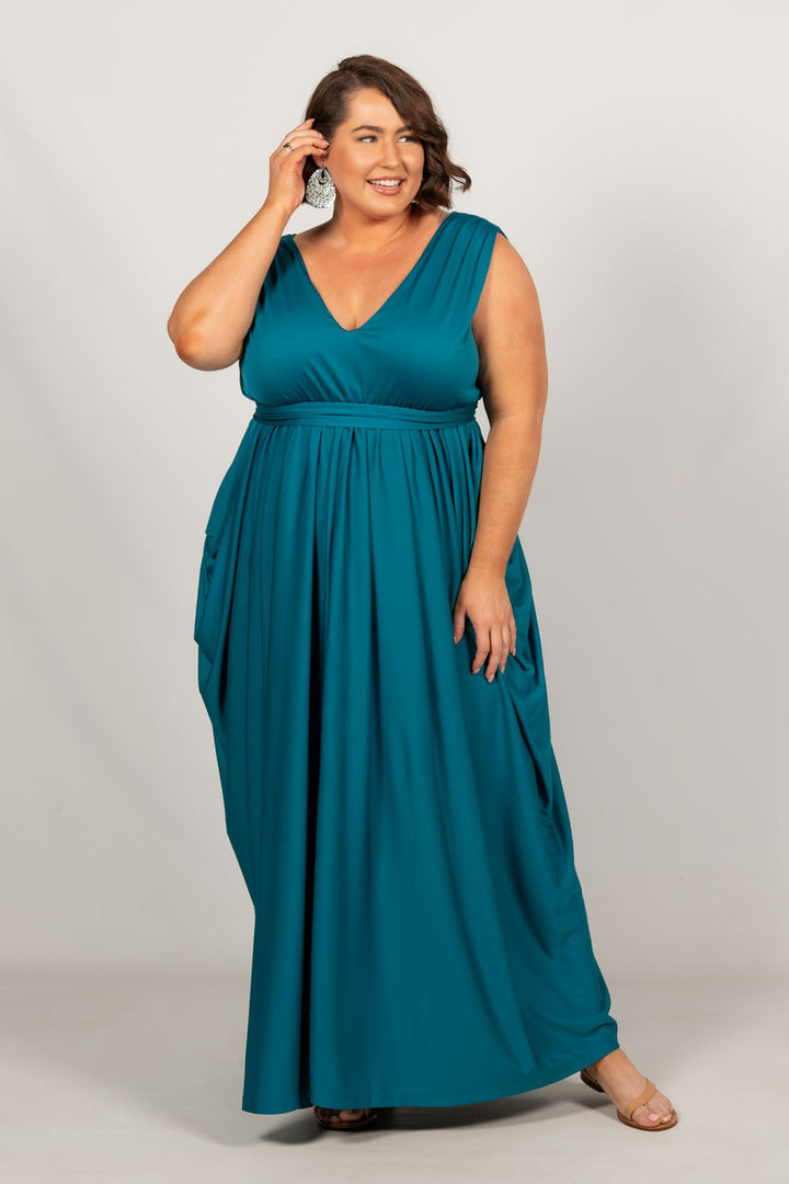 Aphrodite Maxi Dress - Jade