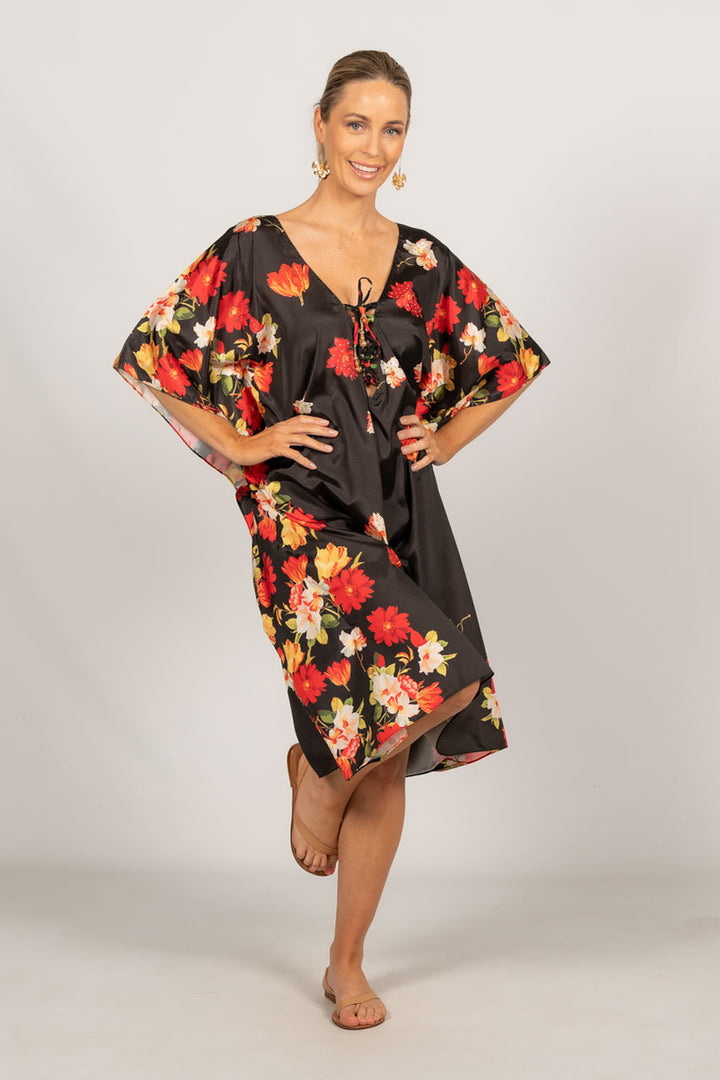 Florence Embellished Kaftan - Knee Length