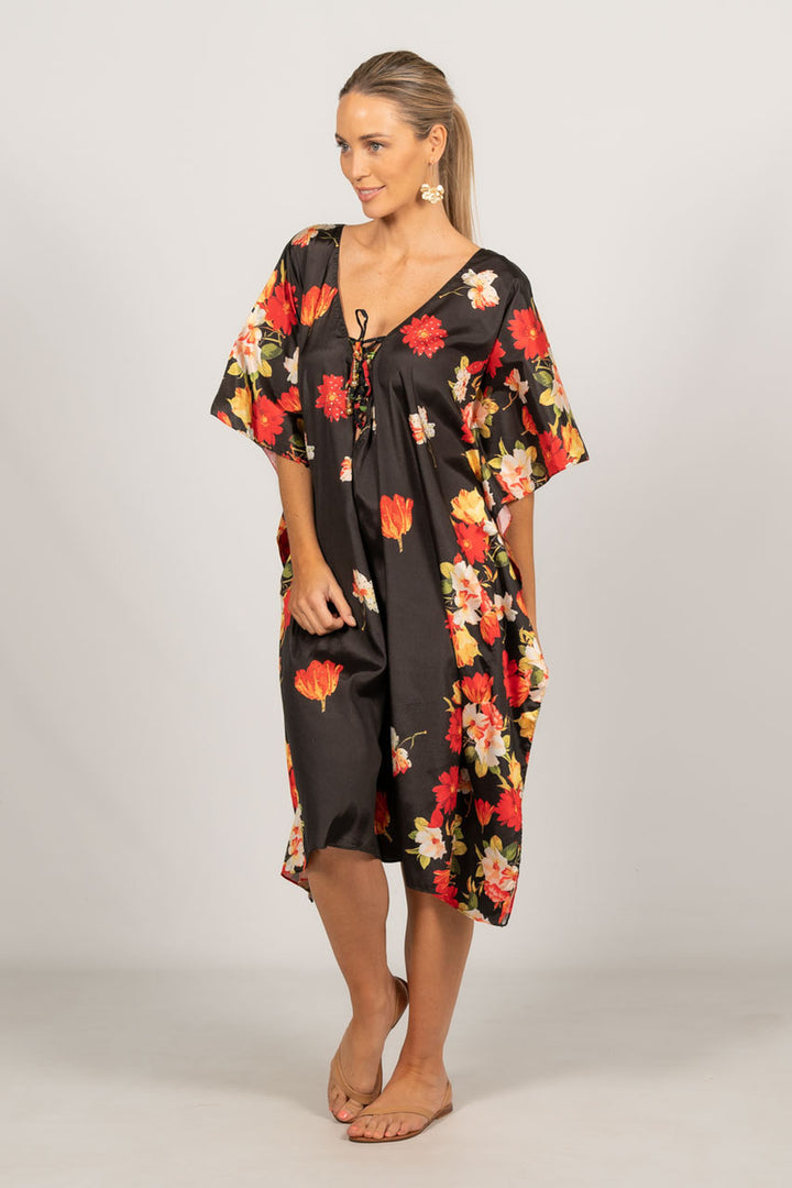 Florence Embellished Kaftan - Knee Length